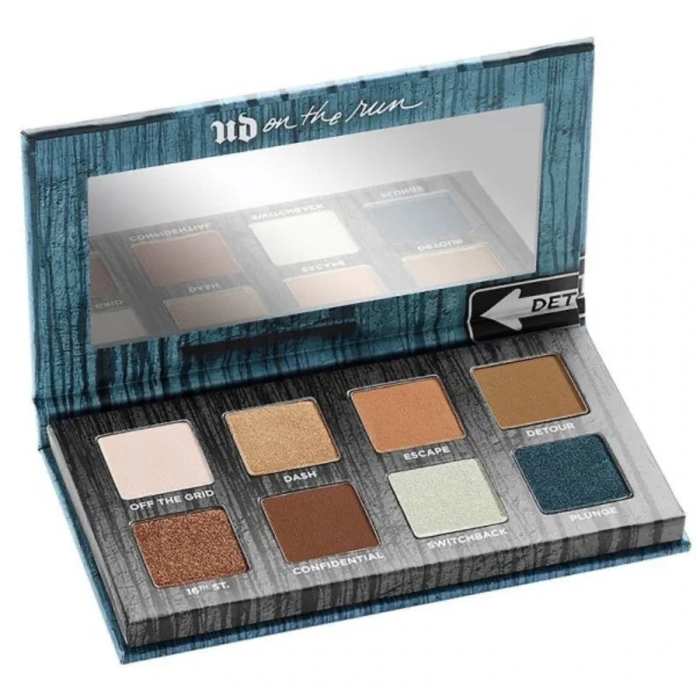 Urban Decay On The Run Eyeshadow Palette (8x Eyeshadow) - Detour NIB